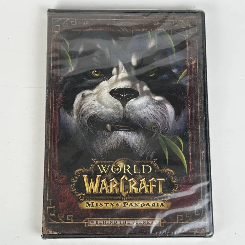World of Warcraft Mists of Pandaris 4 Disc Game Behind the Scenes & Expansions